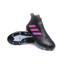 Adidas ACE 17+ Purecontrol FG Soccer Cleats Core Black Pink - studzsupply