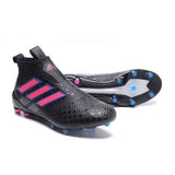 Adidas ACE 17+ Purecontrol FG Soccer Cleats Core Black Pink - studzsupply