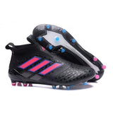 Adidas ACE 17+ Purecontrol FG Soccer Cleats Core Black Pink - studzsupply