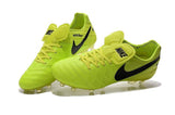 Nike Tiempo Legend VI FG Soccer Cleats Lemon Volt Black - studzsupply