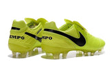 Nike Tiempo Legend VI FG Soccer Cleats Lemon Volt Black - studzsupply