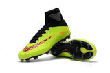 Nike Mercurial Superfly V FG Soccer Cleats Fluorescent Green Black - studzsupply