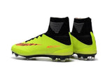 Nike Mercurial Superfly V FG Soccer Cleats Fluorescent Green Black - studzsupply