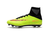 Nike Mercurial Superfly V FG Soccer Cleats Fluorescent Green Black - studzsupply