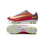 Nike Mercurial Vapor XI FG Soccer Cleats Red Grey Yellow White - studzsupply