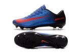 Nike Mercurial Vapor XI FG Soccer Cleats Blue Black Red - studzsupply