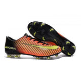 Nike Mercurial Vapor XI FG Soccer Cleats Orange Black Yellow - studzsupply
