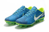 Nike Mercurial Vapor XI Neymar FG Soccer Cleats Blue Electric Green - studzsupply