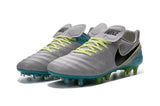 Nike Tiempo Legend VI FG Soccer Cleats Grey Green Black - studzsupply