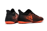 Adidas X series IC Thunderstorm Indoor Flat Soccer Shoes Orange/Black