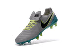 Nike Tiempo Legend VI FG Soccer Cleats Grey Green Black - studzsupply
