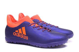 Adidas X 16.3 Turf Soccer Cleats Blue Solar Red - studzsupply