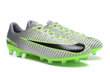 Nike Mercurial Vapor XI AG Soccer Cleats Grey Black Green - studzsupply