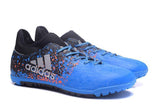 Adidas X 16.3 Turf Soccer Cleats Blue Black White - studzsupply