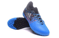 Adidas X 16.3 Turf Soccer Cleats Blue Black White - studzsupply