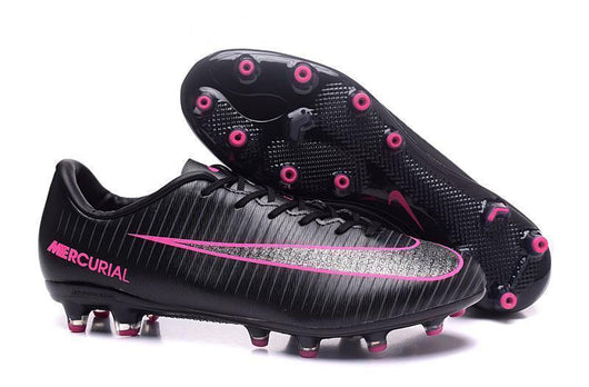Nike Mercurial Vapor XI AG Soccer Cleats Black Pink - studzsupply