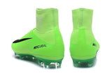 Nike Mercurial Superfly V FG Soccer Cleats Grass Green Black - studzsupply
