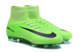 Nike Mercurial Superfly V FG Soccer Cleats Grass Green Black - studzsupply