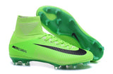 Nike Mercurial Superfly V FG Soccer Cleats Grass Green Black - studzsupply