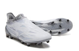Adidas X 16+ Purechaos FG Soccer Cleats White Clear Grey Black - studzsupply