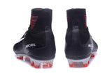 Nike Mercurial Superfly V FG Soccer Cleats Black Orange White - studzsupply