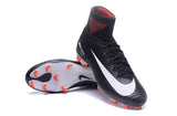 Nike Mercurial Superfly V FG Soccer Cleats Black Orange White - studzsupply