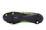 PUMA evoSPEED 17 SL-S FG Soccer Cleats Green Black Yellow - studzsupply
