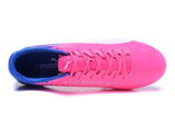 PUMA evoSPEED 17 SL-S FG Soccer Cleats Pink Blue White - studzsupply
