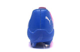 PUMA evoSPEED 17 SL-S FG Soccer Cleats Pink Blue White - studzsupply
