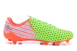 PUMA evoSPEED 17 SL-S FG Soccer Cleats Green Orange Black White - studzsupply