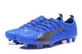 PUMA evoPOWER Vigor 1 FG Soccer Cleats Total Blue Black - studzsupply