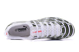 PUMA evoPOWER Vigor 1 FG Soccer Cleats White Black Green - studzsupply