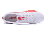 PUMA evoPOWER Vigor 1 FG Soccer Cleats White Red Black - studzsupply