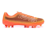 PUMA evoSPEED 17 FG Soccer Cleats Orange Black White - studzsupply