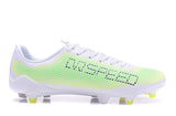PUMA evoSPEED 17 FG Soccer Cleats White Grass Green Black - studzsupply