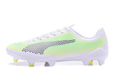 PUMA evoSPEED 17 FG Soccer Cleats White Grass Green Black - studzsupply