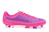 PUMA evoSPEED 17 FG Soccer Cleats Pink Blue White - studzsupply
