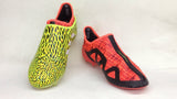 Adidas Glitch Skin 17 FG Soccer Shoes Fluorescent Green White Red - studzsupply