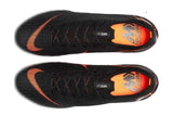 Nike Mercurial Vapor XII 360 Elite FG Soccer Cleats Black Total Orange - studzsupply
