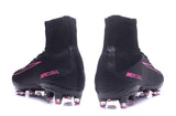Nike Mercurial Superfly V AG Soccer Cleats Black Pink - studzsupply