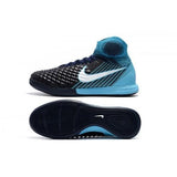Nike MagistaX Proximo II IC Soccer Shoes Obsidian White Gamma Blue - studzsupply