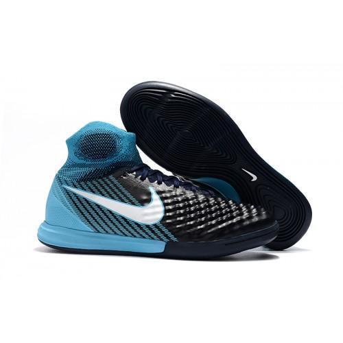 Nike MagistaX Proximo II IC Soccer Shoes Obsidian White Gamma Blue - studzsupply