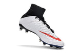 Nike Hypervenom Phantom III DF FG Soccer Cleats Black White Red - studzsupply