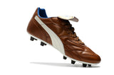 Hummer King kangaroo leather FG football shoes Chocolate/Cream