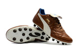 Hummer King kangaroo leather FG football shoes Chocolate/Cream