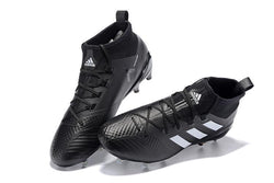 Adidas ACE 17.1 Primeknit Soccer Cleats CoreBlack White Night Metallic - studzsupply