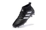 Adidas ACE 17.1 Primeknit Soccer Cleats CoreBlack White Night Metallic - studzsupply