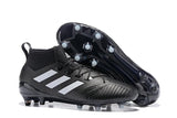 Adidas ACE 17.1 Primeknit Soccer Cleats CoreBlack White Night Metallic - studzsupply