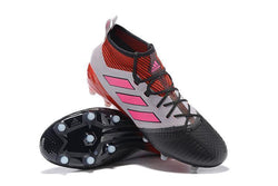 Adidas ACE 17.1 Primeknit Soccer Cleats Red White Pink Black - studzsupply