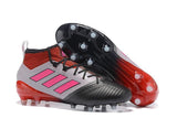 Adidas ACE 17.1 Primeknit Soccer Cleats Red White Pink Black - studzsupply